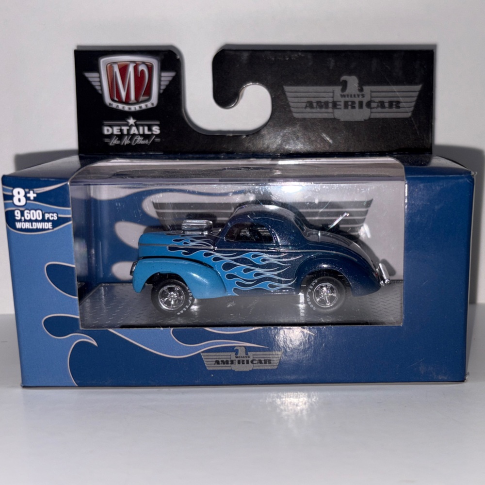 M2 MACHINES 1941 WILLYS COUPE GASSER R63  1/64 NIB Sealed